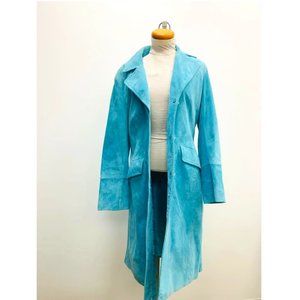 SOLD Danier Suede Leather Coat